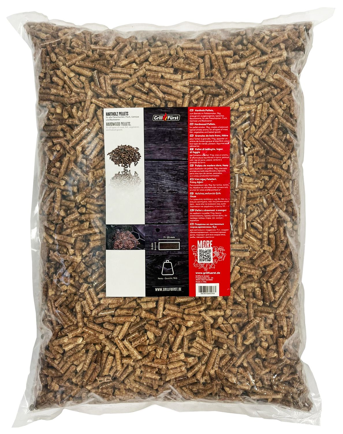 Grillfuerst-Hartholz-Pellets-Erle-9-kg.jpg Hartholz Pellets Erle 9kg – Bild 1