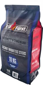 Kokosbriketts in Stangenform - 10 kg – Bild 2