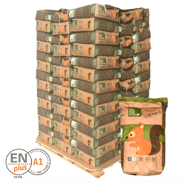Naturpellet-el-mejor-pellet-del-mercado-600x600-1.png Naturpellet – Palette mit 70 Säcken Pellets – Bild 1